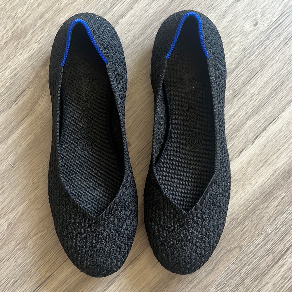 The Flat - Black Rothy’s - worn once